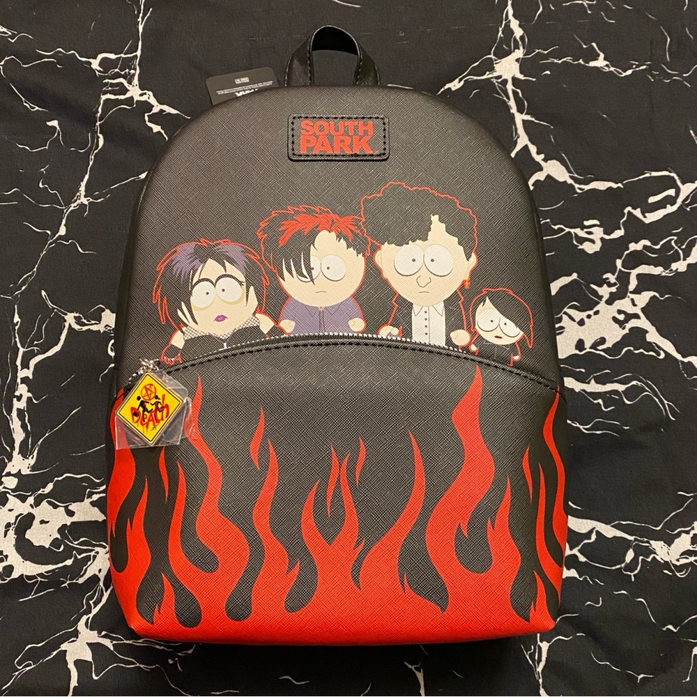 South Park Goth Kids Mini Backpack Purse